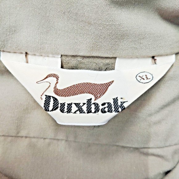 Duxbak Safari Shirt Mens XL Tan Long Sleeve Utility Pockets Button Down - Picture 7 of 7